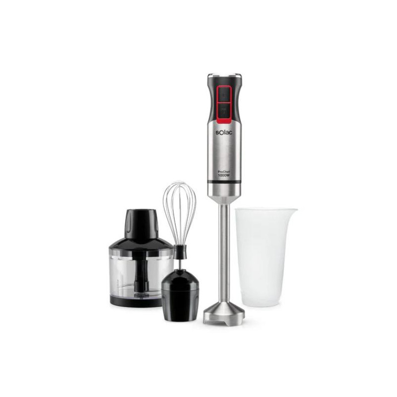 BATIDORA VARILLA MET C/A SOLAC BA5607 1200W INOX BATIDORA VARILLA MET C/A SOLAC BA5607 1200W INOX