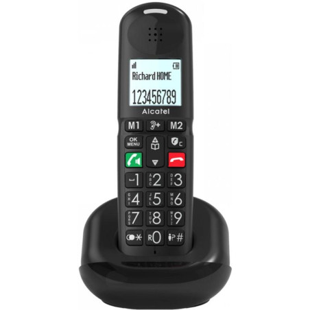 TELEFONO INALAMBRICO ALCATEL XL685  NEGRO TECLON