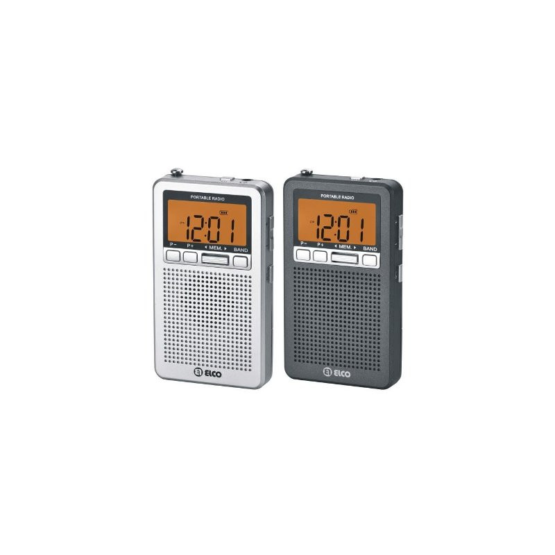 RADIO PORTATIL DIGITAL AM/FM ELCO PD988D ALTAVOZ