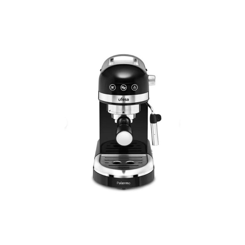 CAFETERA EXPRESO UFESA PALERMO NEGRA 20BAR CAFETERA EXPRESO UFESA PALERMO NEGRA 20BAR