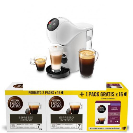 CAFETERA DOLCE GUSTO KRUP KP2431BLANCA GENIOS AUTO