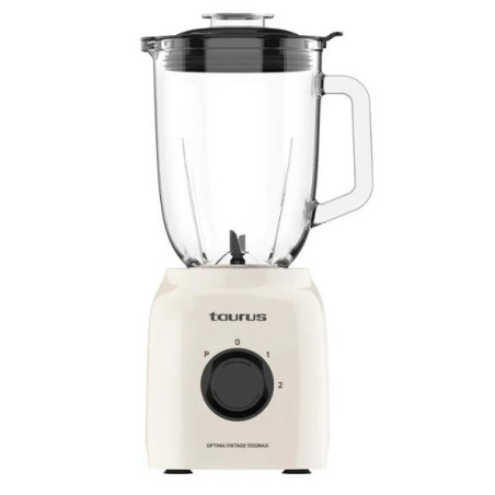 BATIDORA VASO CRIST  TAURUS OPTIMA VINTAGE 1500W 