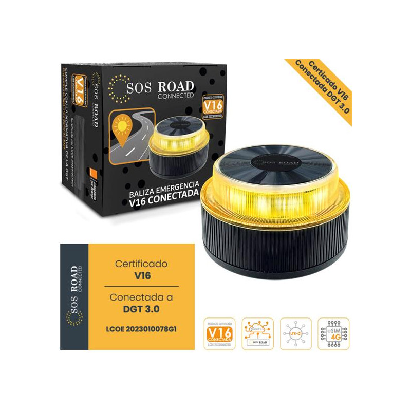 BALIZAEMERGENCIA V16 CONECTADA DGT SIM 2038