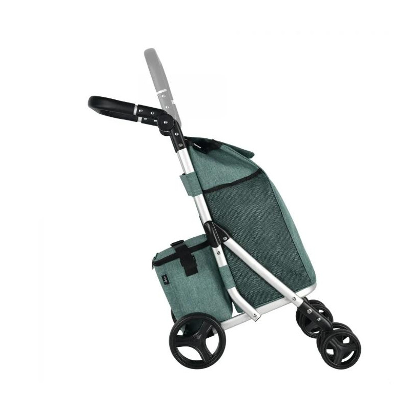 CARRO DE COMPRA JATA HCAR2501 4R TERMICO VERDE