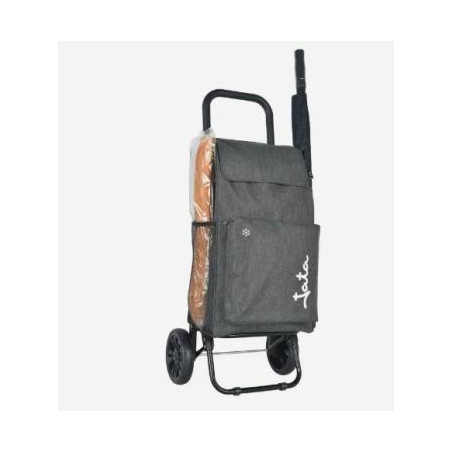CARRO DE COMPRA JATA HCAR2564 2R GRIS