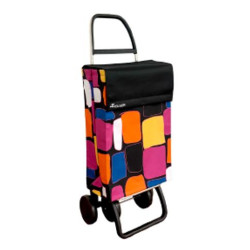 CARRO DE COMPRA ROLSER JEA043 JEAN BANCAL 4 NEGRO