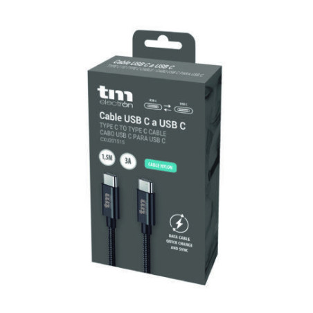 CABLE CARGA MOVIL TM CXU201515 C A C 1 5Mtr