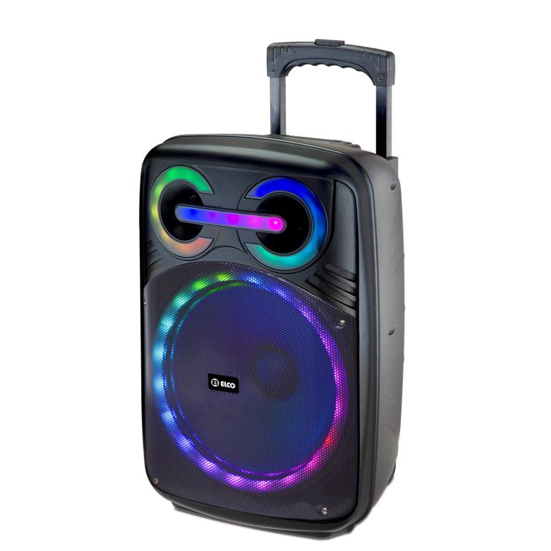 ALTAVOZ BLUETOOTH A BATERIA USB ELCO PDT1523 80W