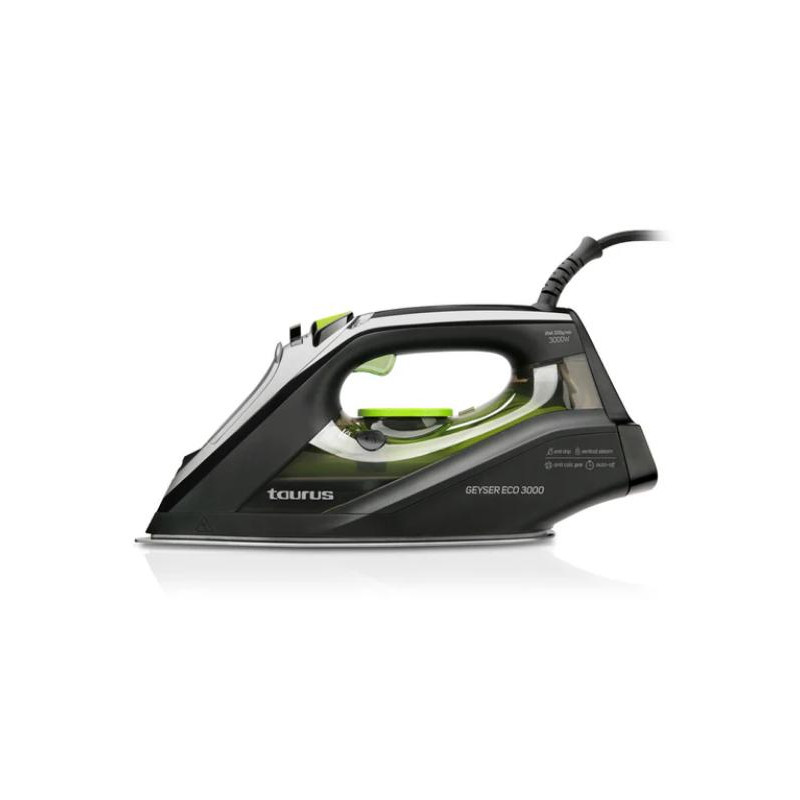 PLANCHA VAPOR CERAMICA TAURUS GEYSER ECO 3000W 