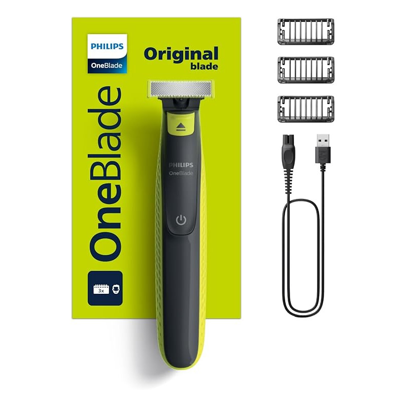 DEPILADORA MASCULINA PHILIPS ONE BLADE QP2724/10