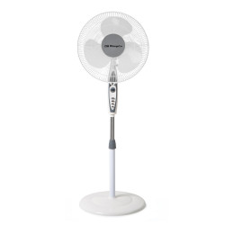 VENTILADOR DE PIE 40Cm ORBEGOZO SF0147 50W BLANCO