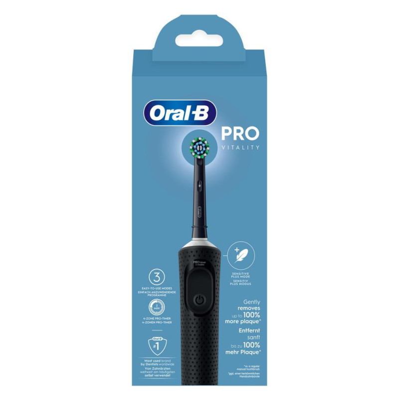 CEPILLO DENTAL VITALITY PRO NEGRO