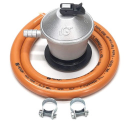 KIT REGULADOR   GOMA BUTANO   ABRAZADERAS DOMACO