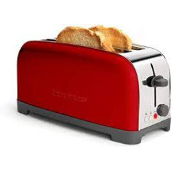 TOSTADOR AUTOMATICO TAURUS VINTAGE RED 850W