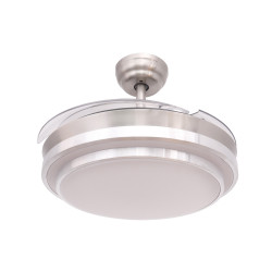 VENTILADOR DE TECHO LED FM VT-SENZA BLANCO 107CM