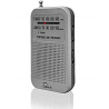 RADIO PORTATIL AM/FM SYTECH SY1661PL GRIS ALTAVOZ