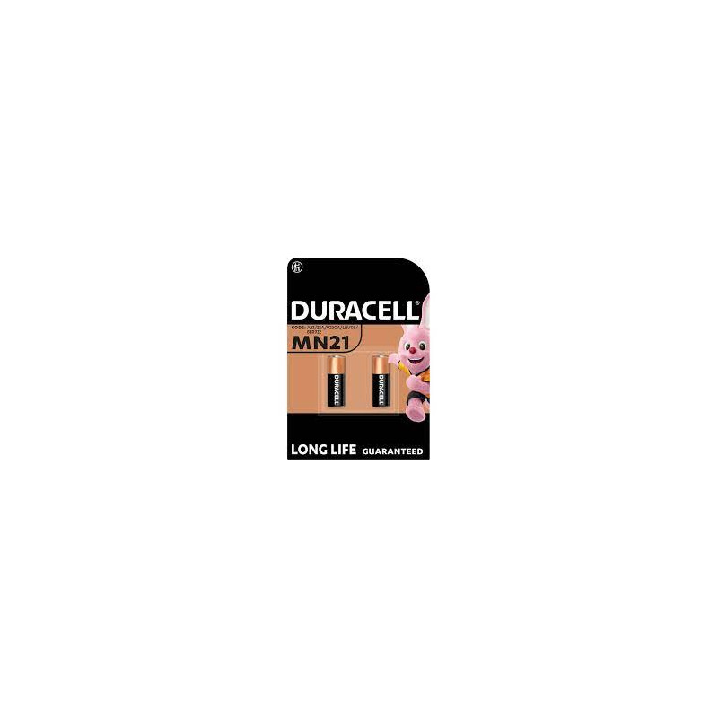 PILA ALCALINA DURACELL PLUS MN21 23A LR23 2 UND